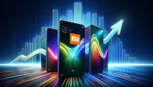 DALL·E-2023-12-18-15.32.24-A-modern-sleek-smartphone-displaying-the-Xiaomi-logo-symbolizing-the-brands-success-and-growth-in-the-smartphone-market.-The-background-is-a-dynami