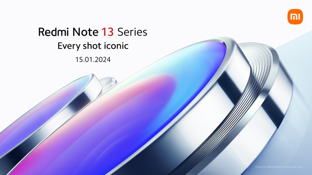 Redmi Note 13 5G Series: Unveiling date on January 15, 2024