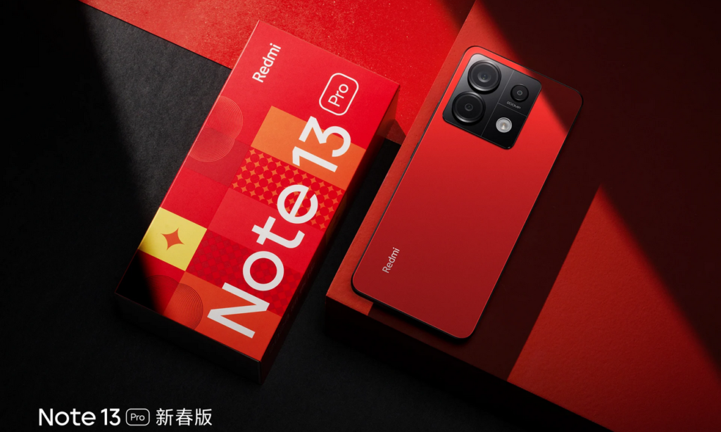 Redmi Note 13 Pro 2024 New Year Edition live image leaks, reveals design  ahead of launch