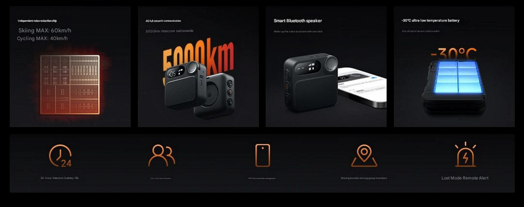 Pre-order the Xiaomi Sports Walkie-Talkie now! Enjoy a 5,000 km range, noise reduction, and 24-hour battery life for 399 yuan.