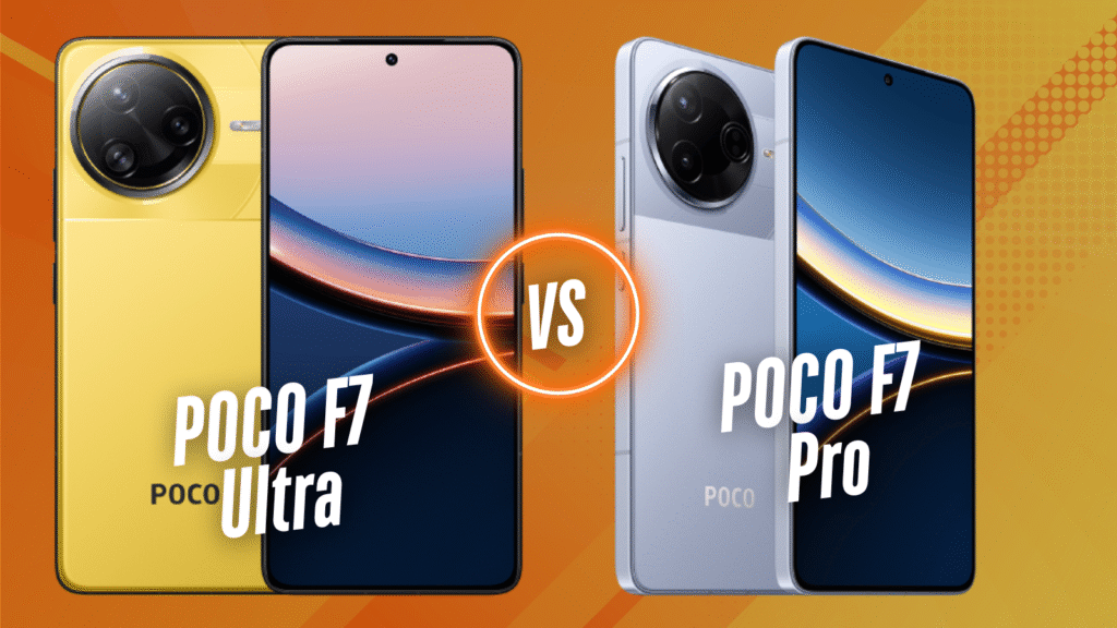 Discover the differences between the Poco F7 Ultra and Poco F7 Pro to find your perfect smartphone match.