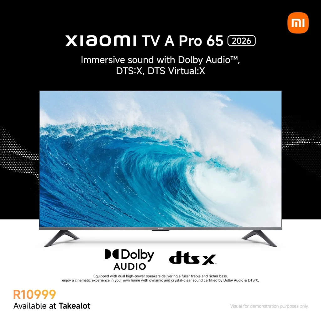 Experience stunning 4K QLED visuals & smooth gaming with the Xiaomi TV A Pro 2026. Google TV, Dolby Audio, & affordable pricing make it a must-have!