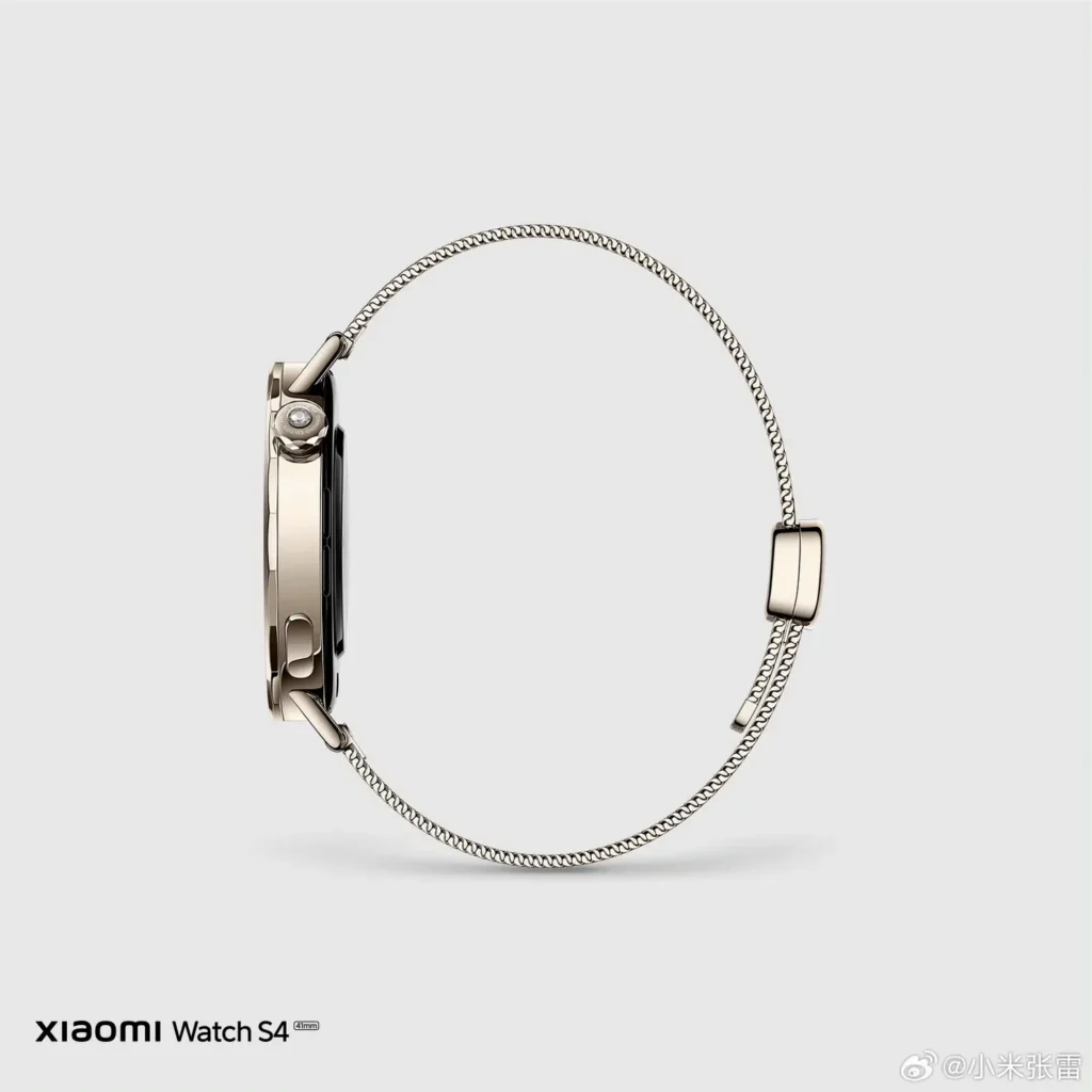 The stunning Xiaomi Watch S4 41mm launches tomorrow! Discover its premium diamond design, long battery life, and advanced features.