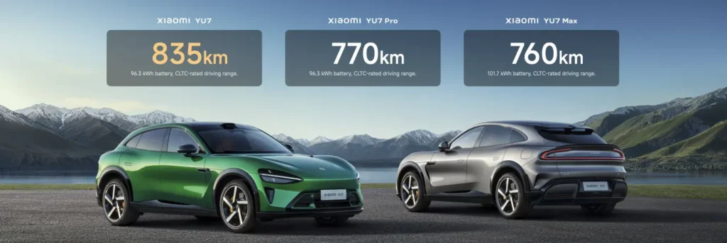 Experience the future of driving with the Xiaomi YU7, a luxury electric SUV boasting incredible range, performance, and cutting-edge tech. Pre-order now!