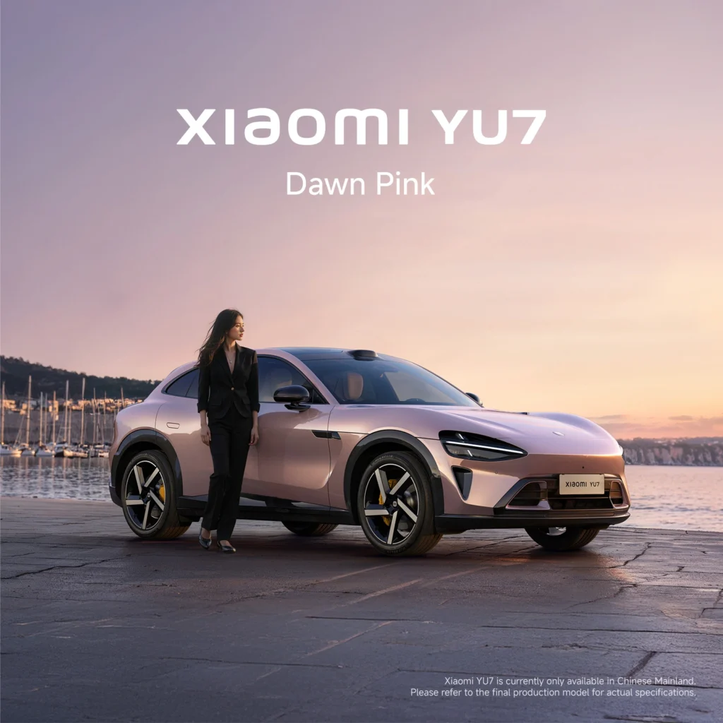 YU7 SUV pink