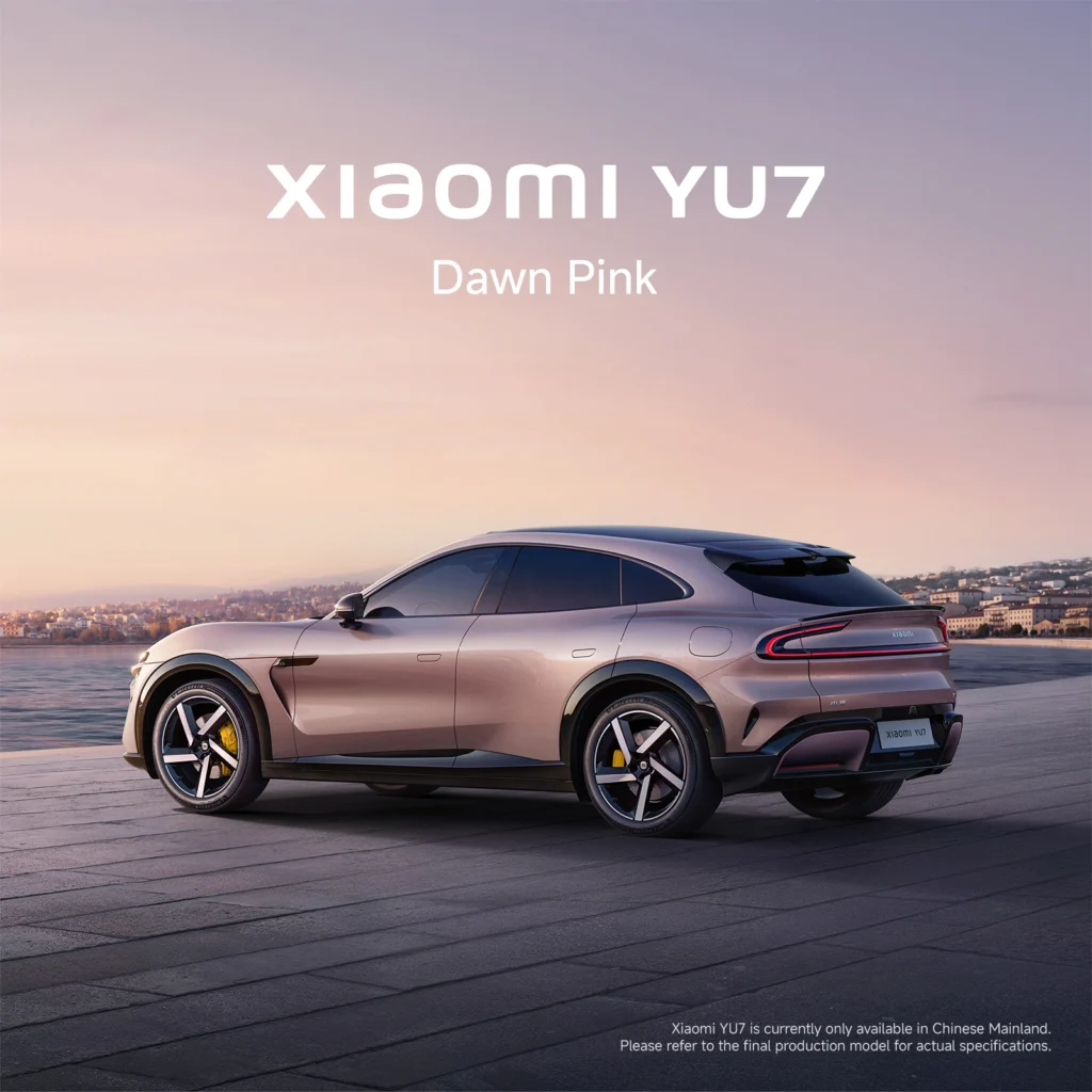 YU7 SUV pink