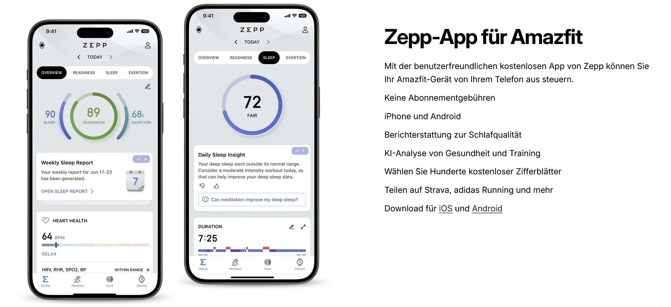 Amazfit devices 2025