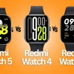 Redmi Watch 3 vs Redmi Watch 4 vs Redmi Watch 5 - detail 1