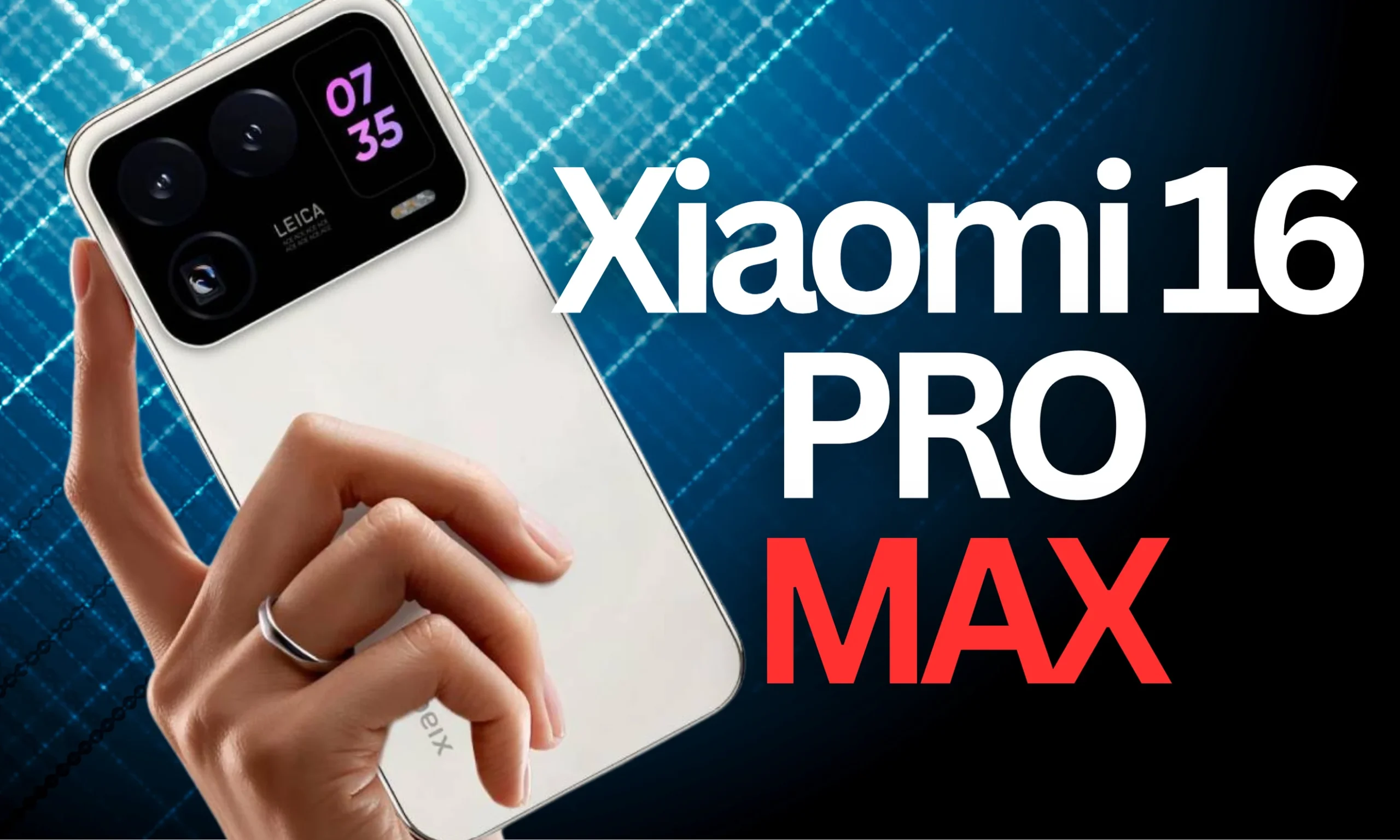 Xiaomi 16 Pro Max battery