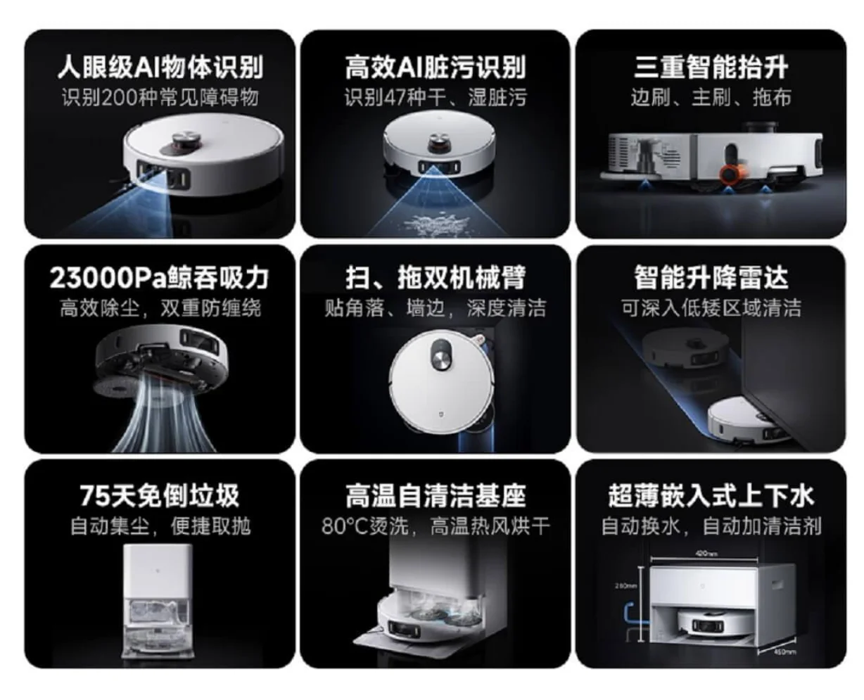 Xiaomi Mijia Robot Vacuum Mop 5 Pro