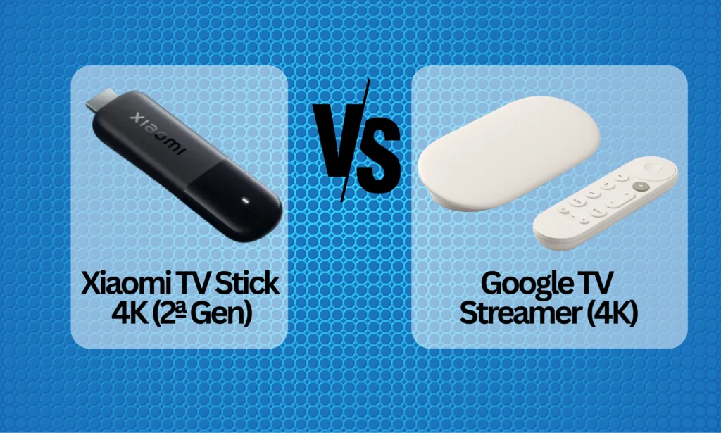 Xiaomi TV Stick 4K (2nd Gen) vs Chromecast with Google TV 4K - detail 1