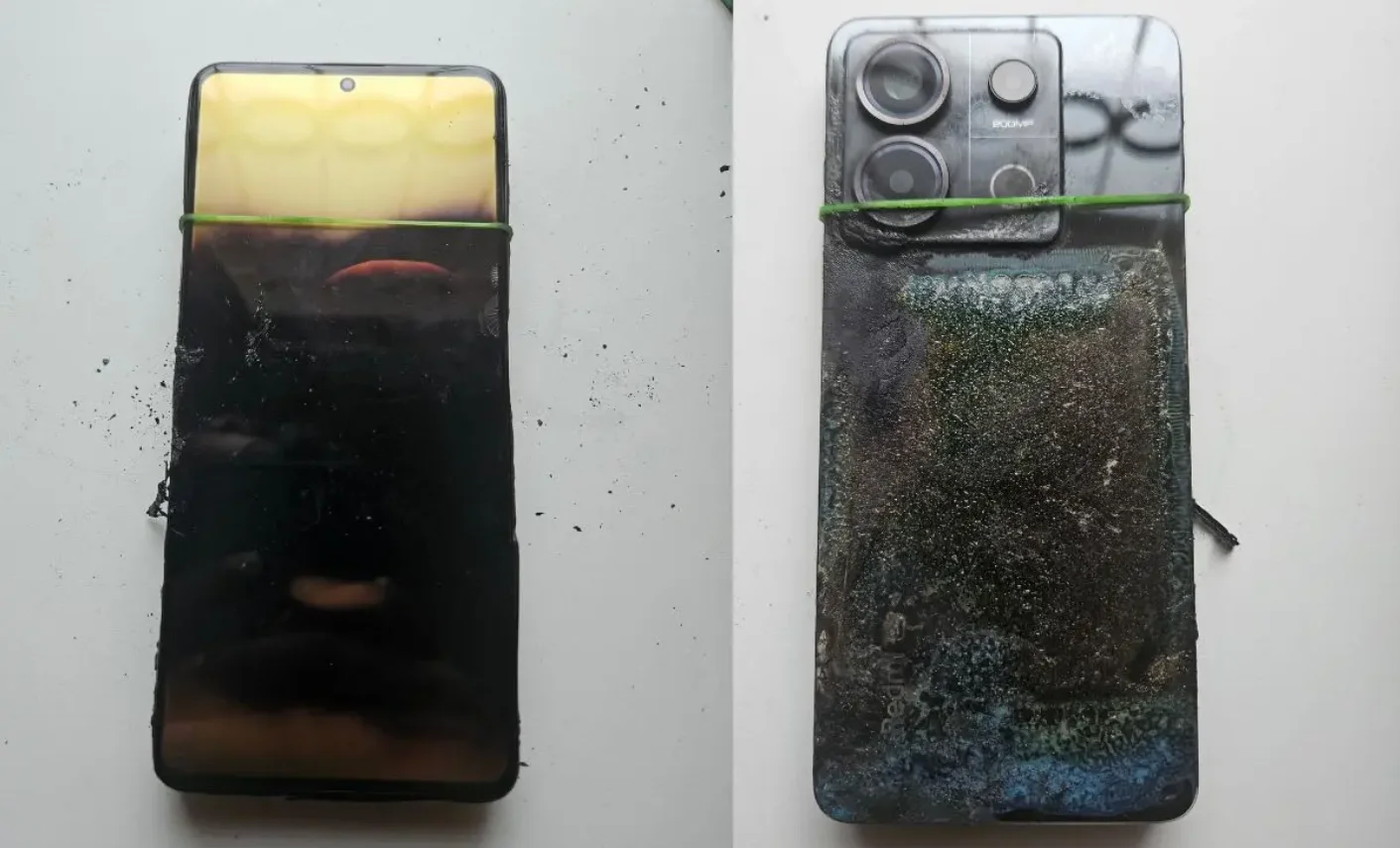 Redmi Note 13 Pro explosion