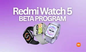 Redmi Watch 5 Beta Program - detail 1