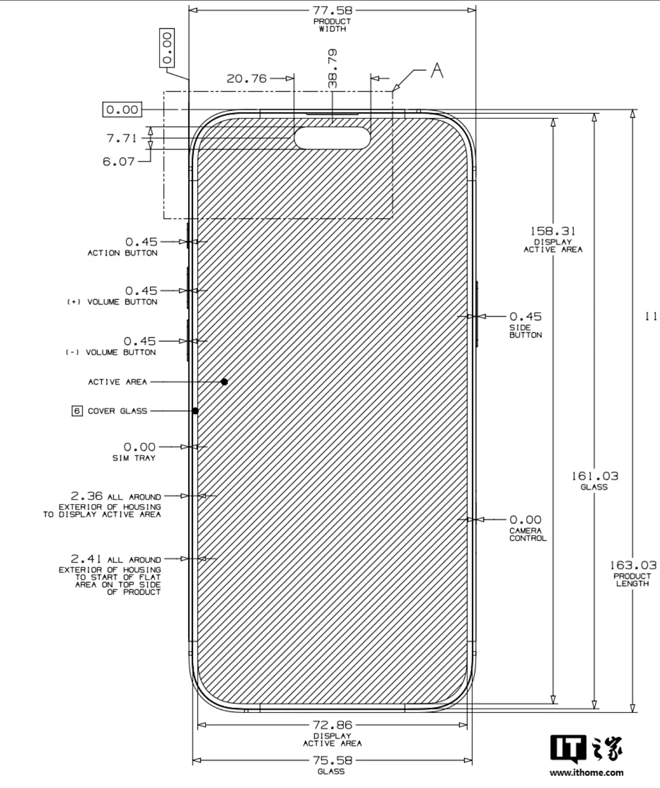 Xiaomi 16 vs iPhone 16 bezels