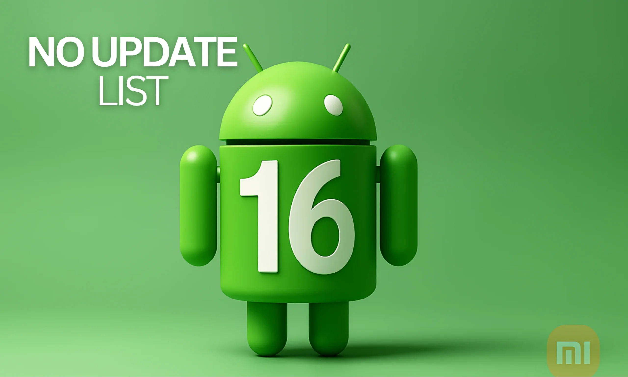 Xiaomi Android 16 update