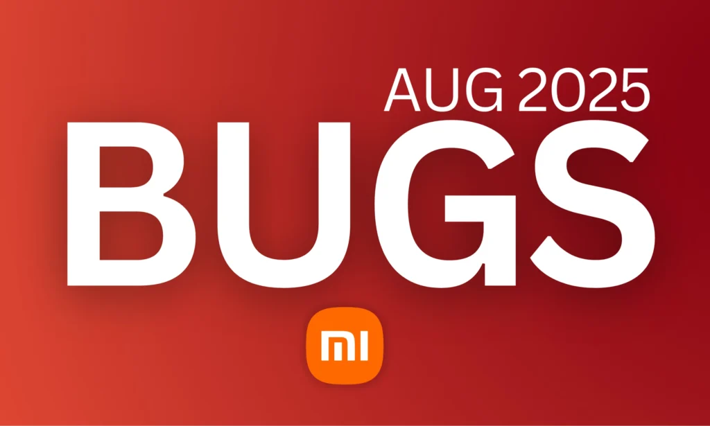Xiaomi device updates - detail 1