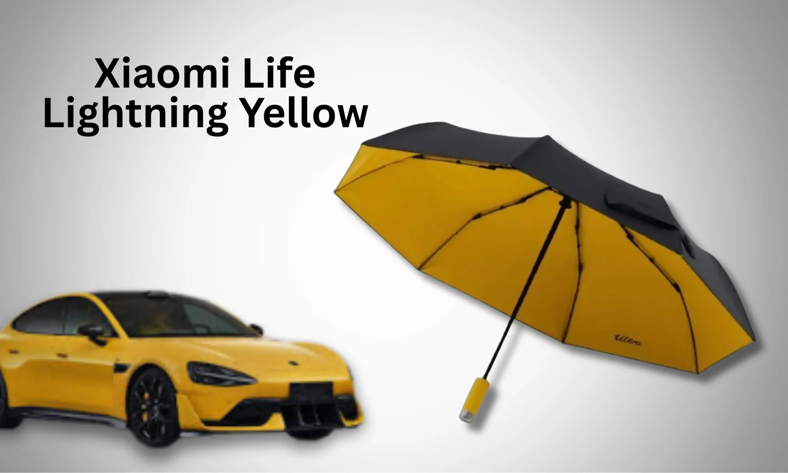 Xiaomi Life Lightning Yellow Umbrella