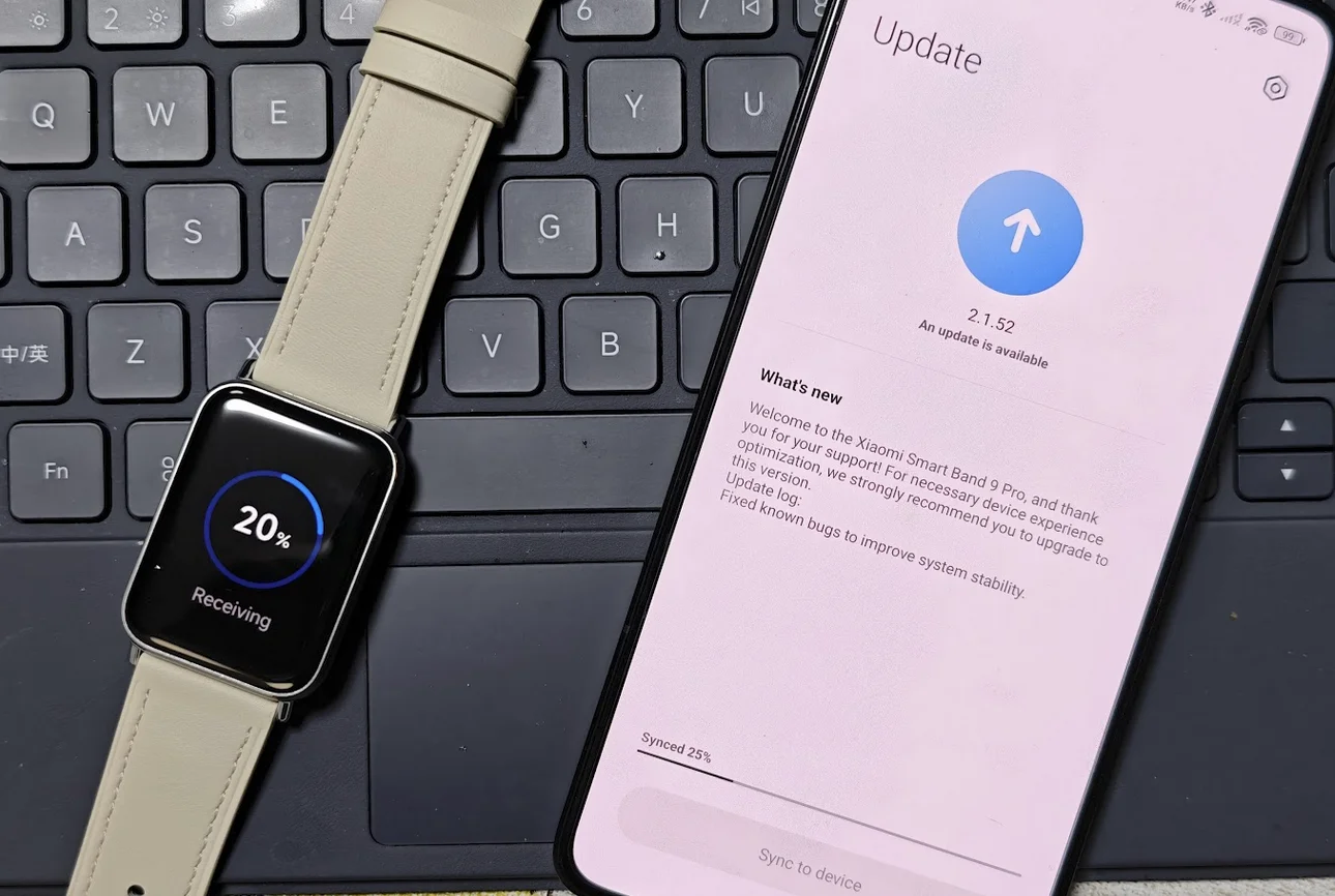Xiaomi Smart Band 9 Pro HyperOS 2 update