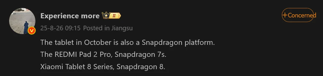 Xiaomi tablets 2025
