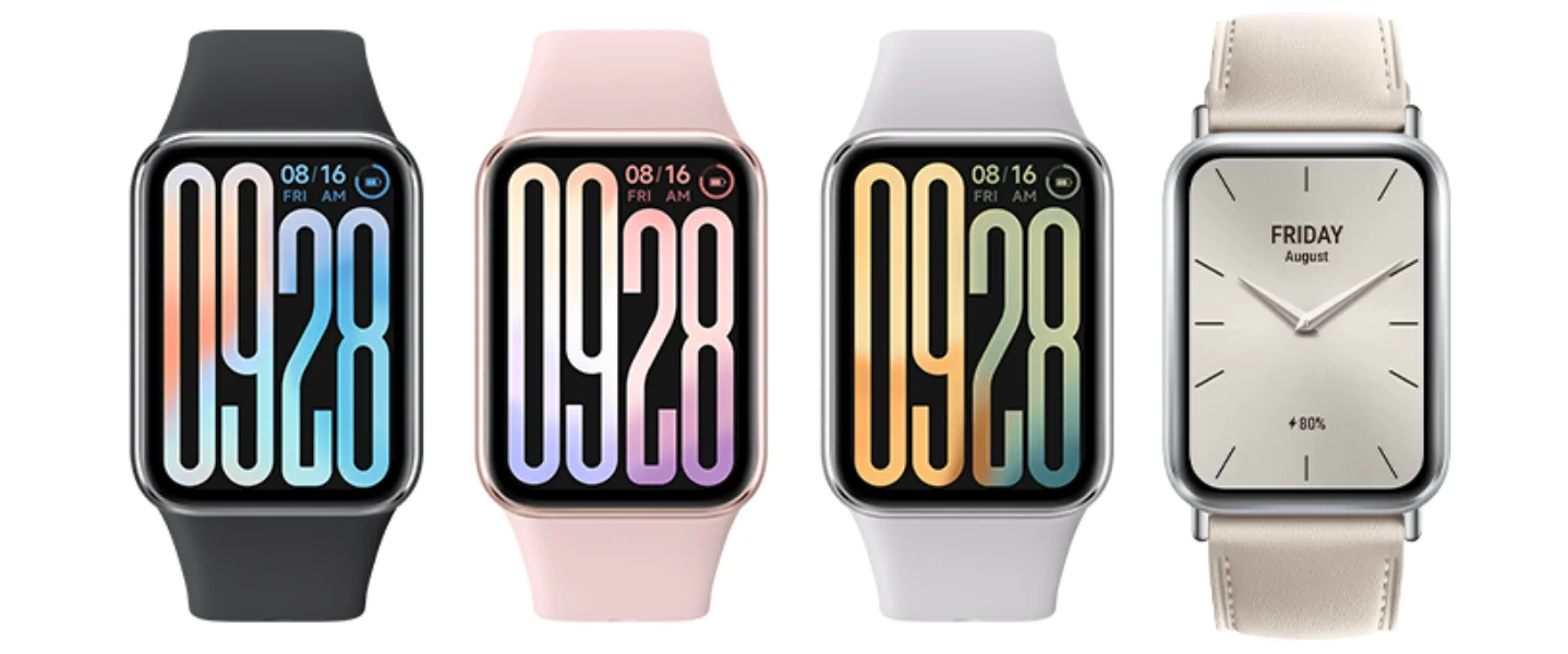 Xiaomi wearables comparison