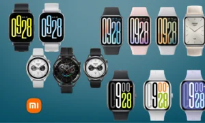 Xiaomi wearables comparison - detail 1