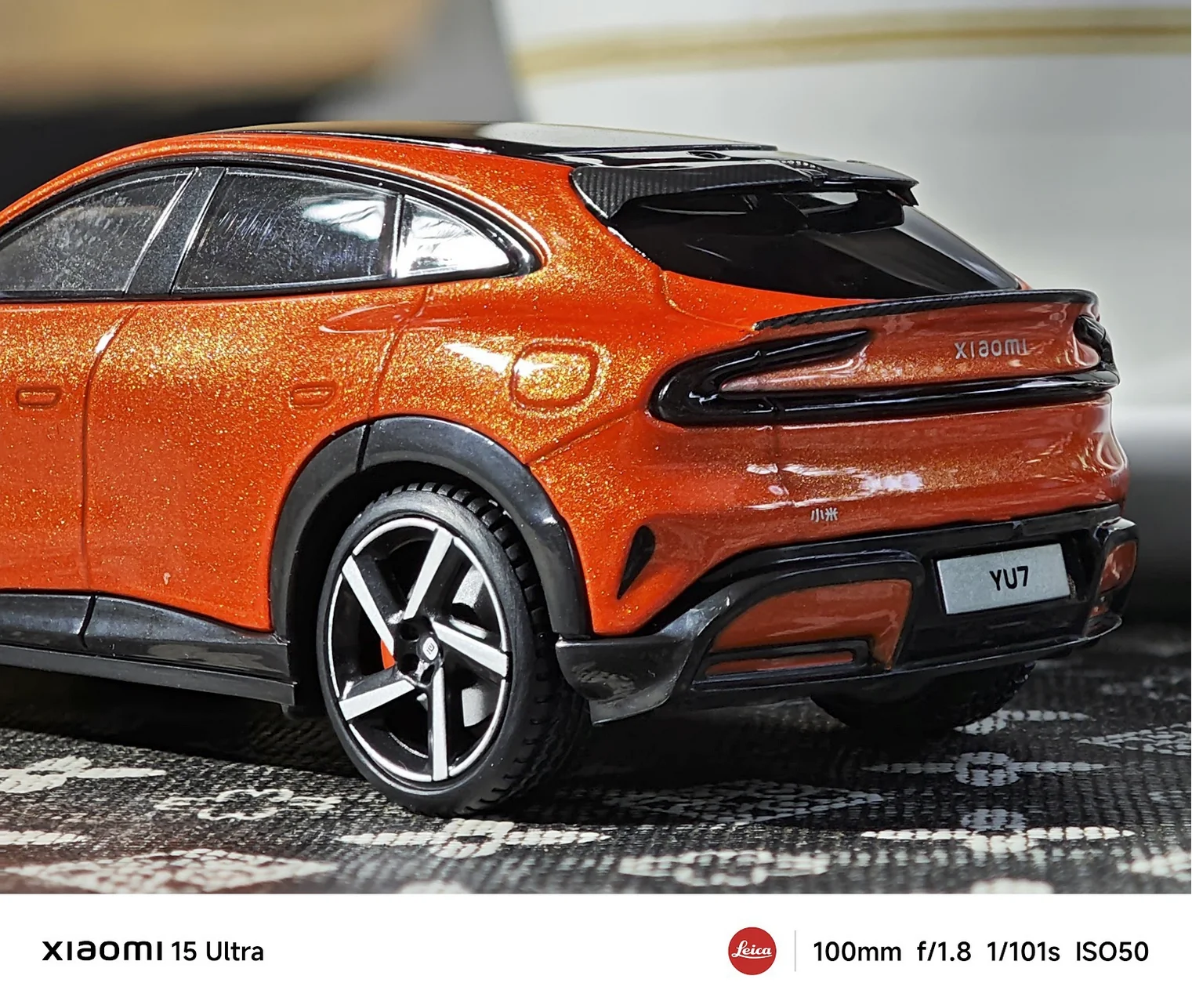 Xiaomi YU7 1:43 scale