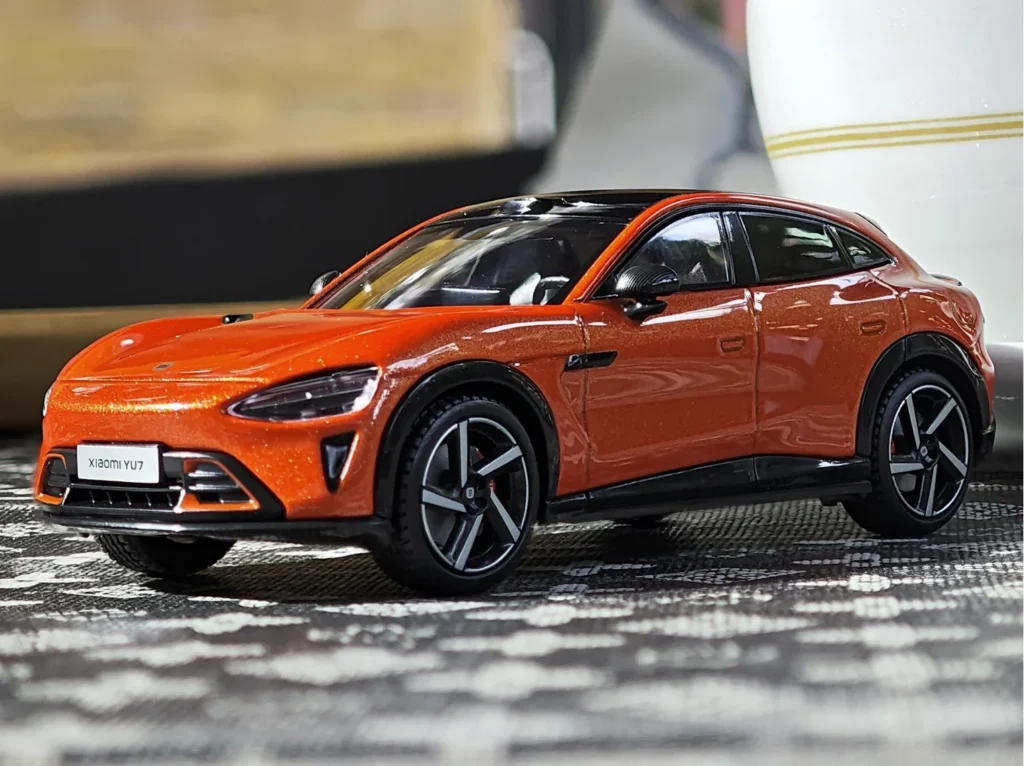 Xiaomi YU7 1:43 scale - detail 1