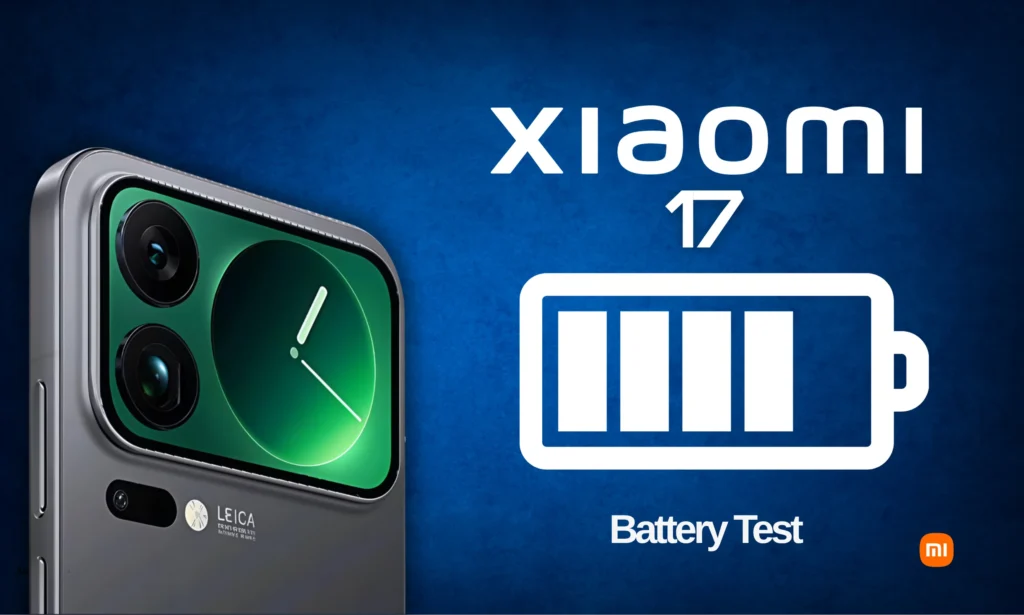 Xiaomi 17 battery life - detail 1