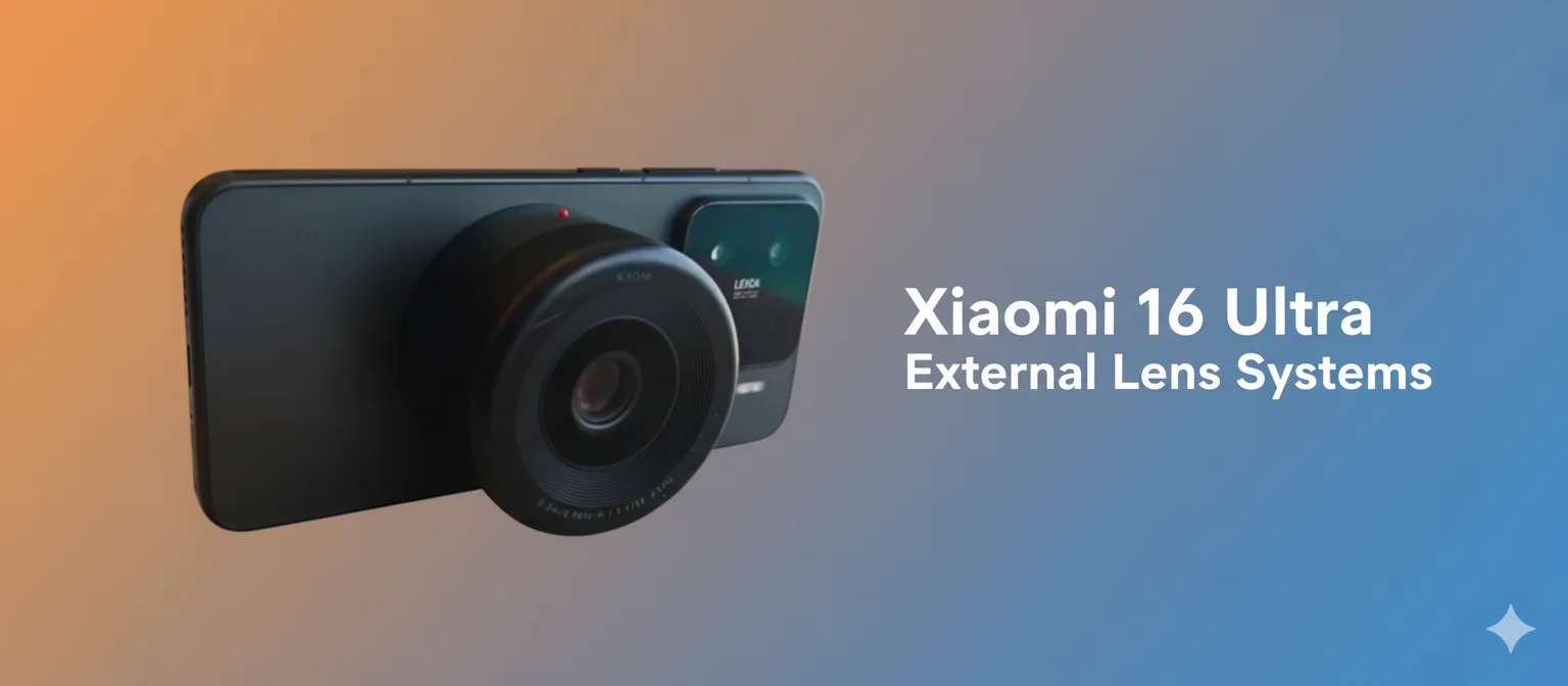 Xiaomi external lenses