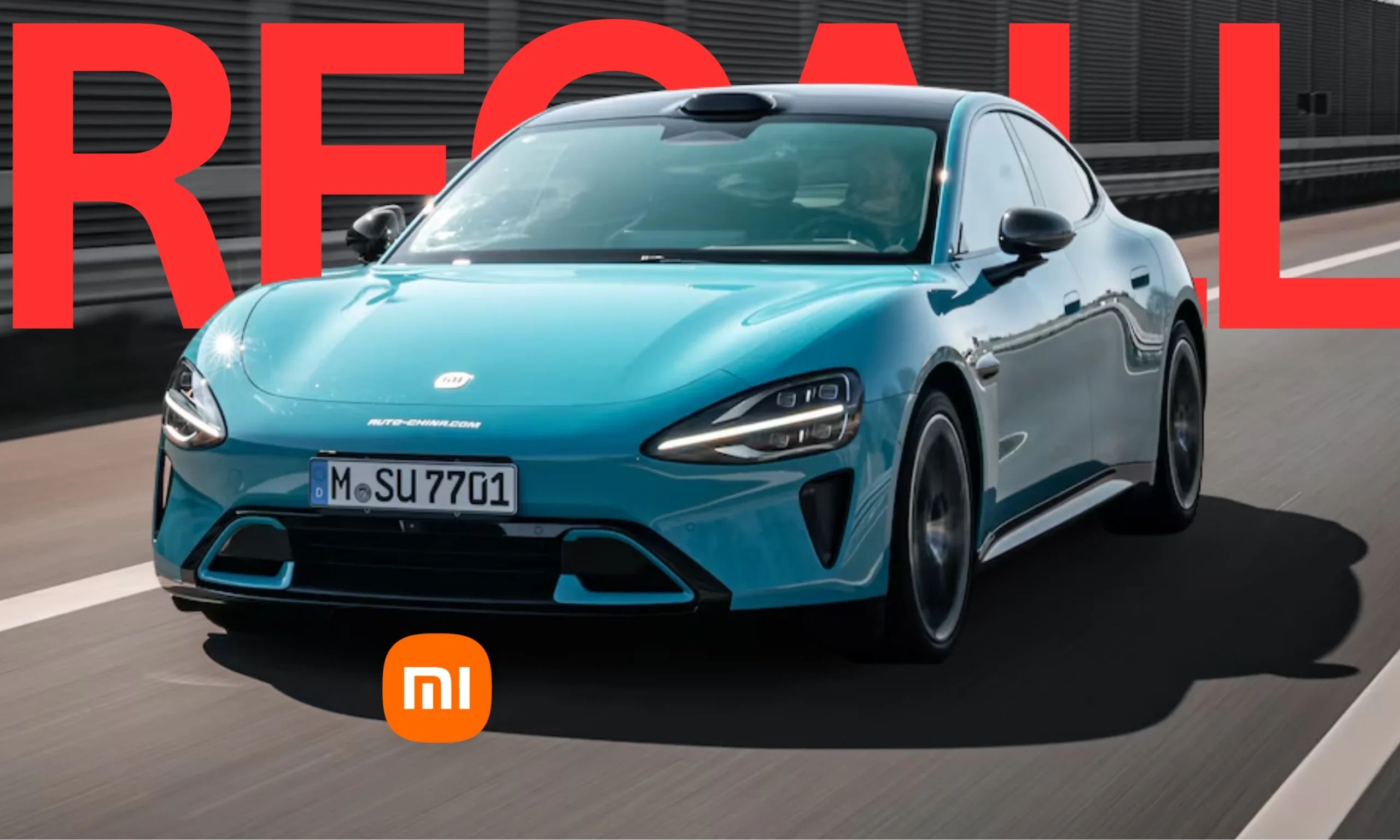 Xiaomi SU7 recall