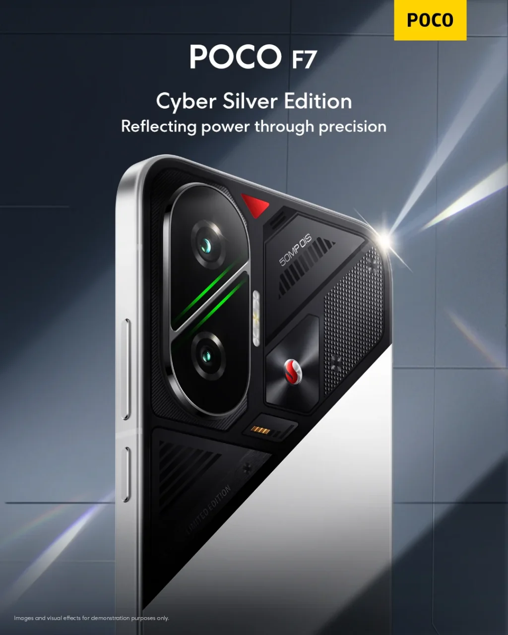POCO F7 Cyber Silver Edition - detail 1