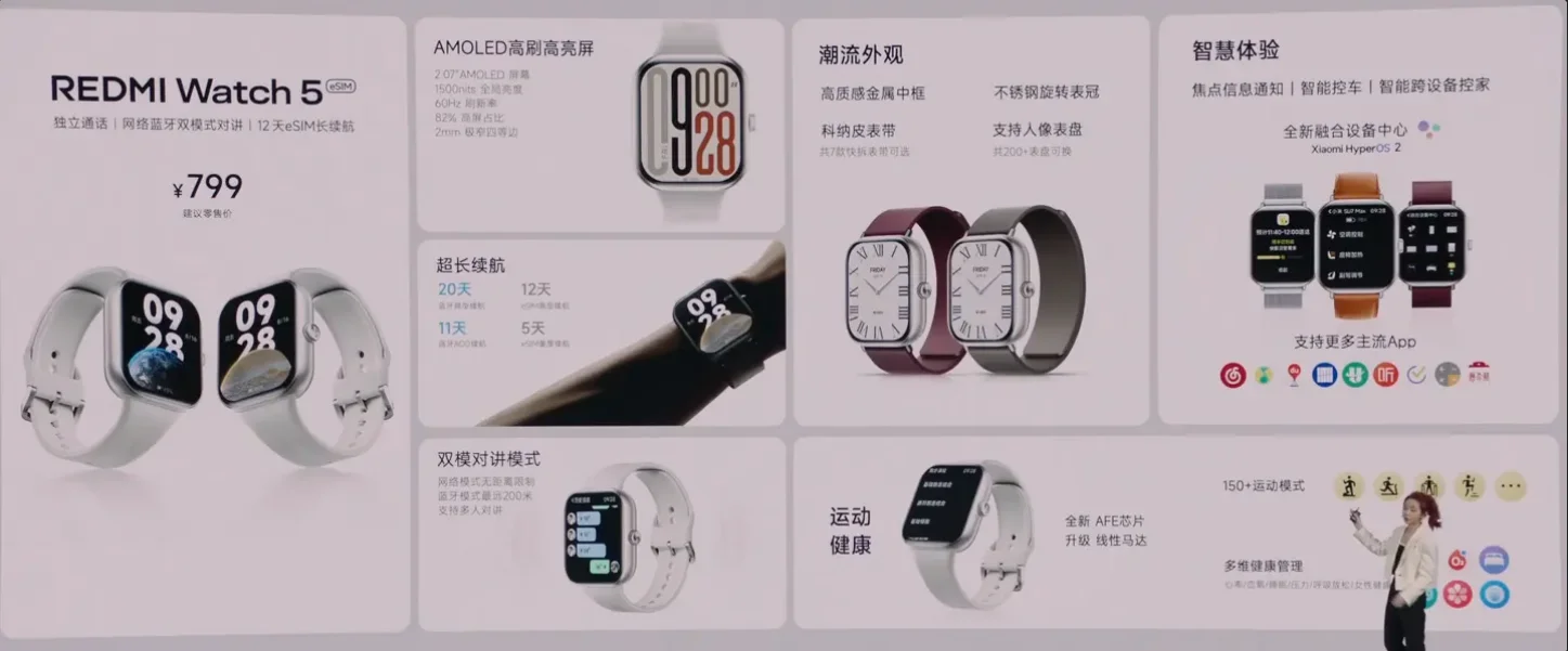 REDMI Watch 6 colors