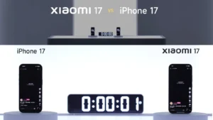Xiaomi 17 battery drain test - detail 1