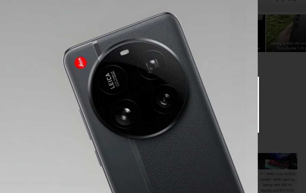 Xiaomi 17 Ultra camera - detail 1