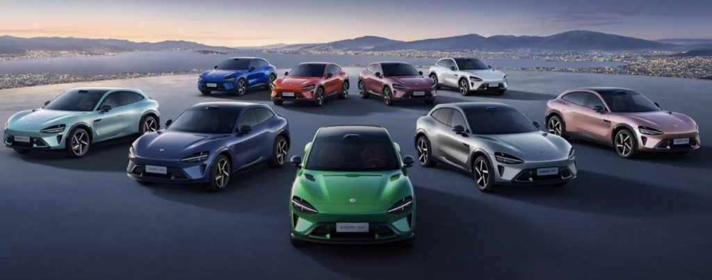 Xiaomi electric cars September deliveries - detail 1