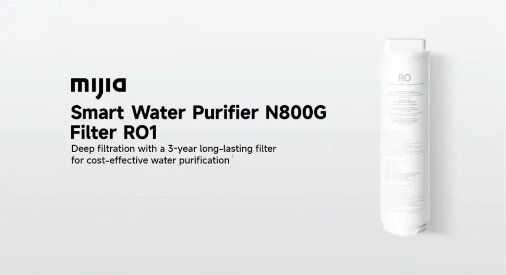 Xiaomi Mijia Smart Water Purifier N800G RO1 - detail 1
