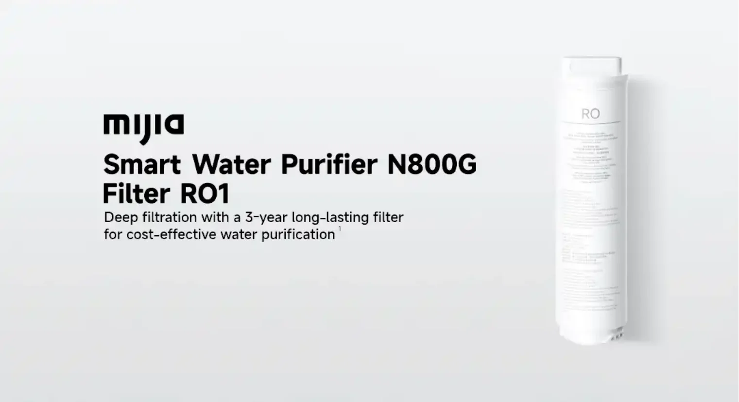 Xiaomi Mijia Smart Water Purifier N800G RO1