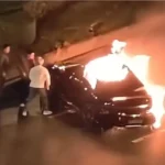 Xiaomi SU7 crash Chengdu - detail 1