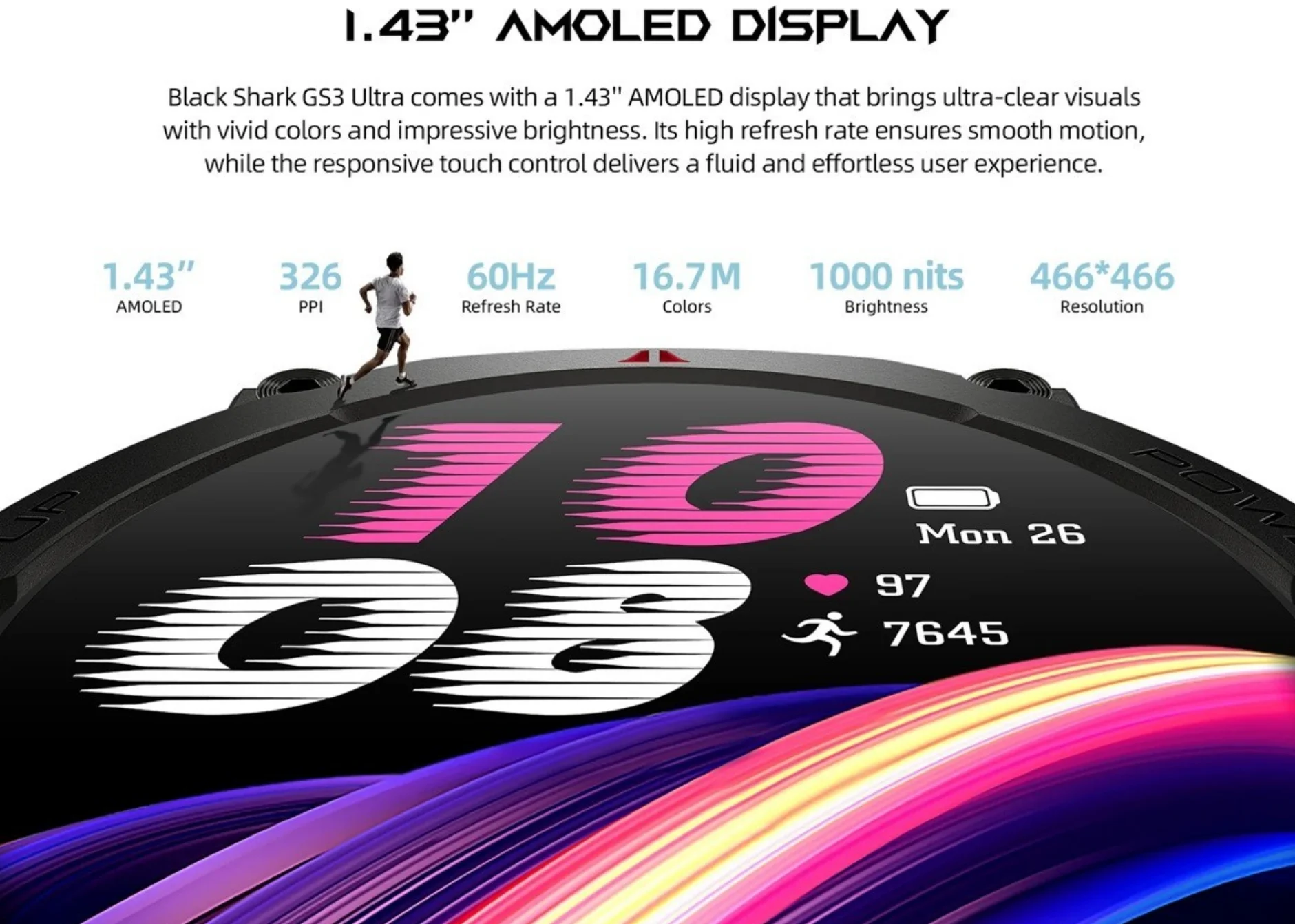 Black Shark GS3 Ultra - matte finish