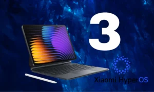 HyperOS 3 Xiaomi Pad 7 - en su color azul