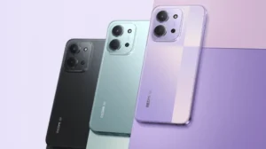 Redmi 15C 5G design - in its blue color