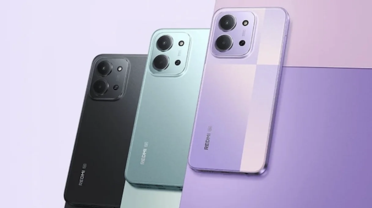 Redmi 15C 5G design - in its blue color