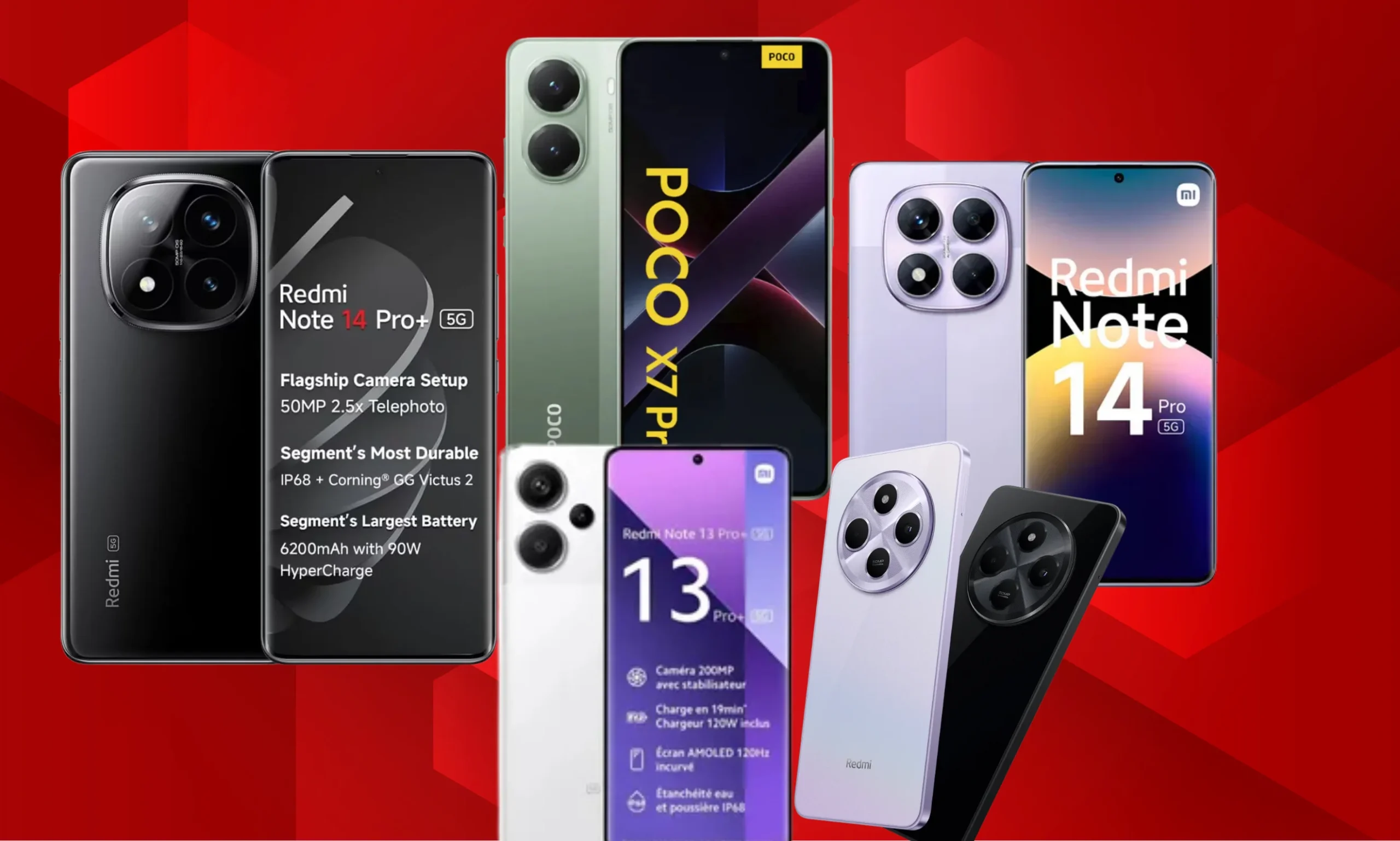 Redmi phones 2025 - en alta resolución