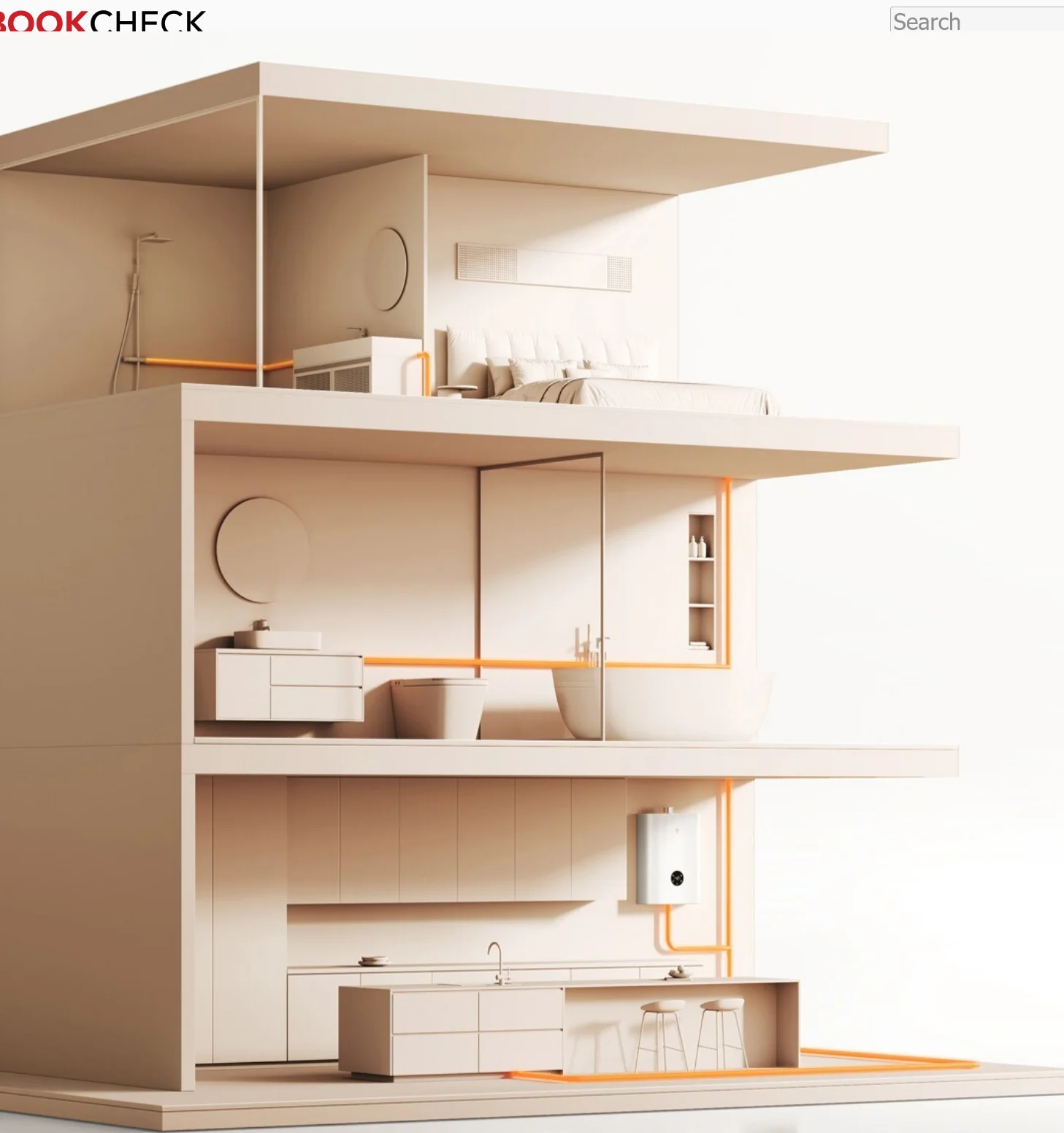 Smart Gas Water Heater - leaked prototype