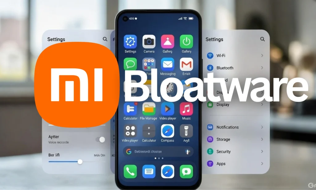 Bloatware Xiaomi 2025 - and its concept