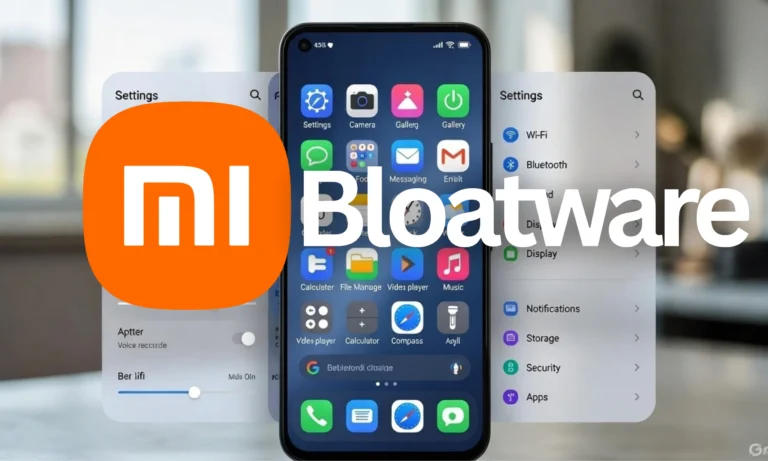 Bloatware Xiaomi 2025 - and its concept