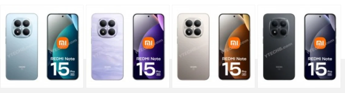 Redmi Note 15 - compared to its predecessor
