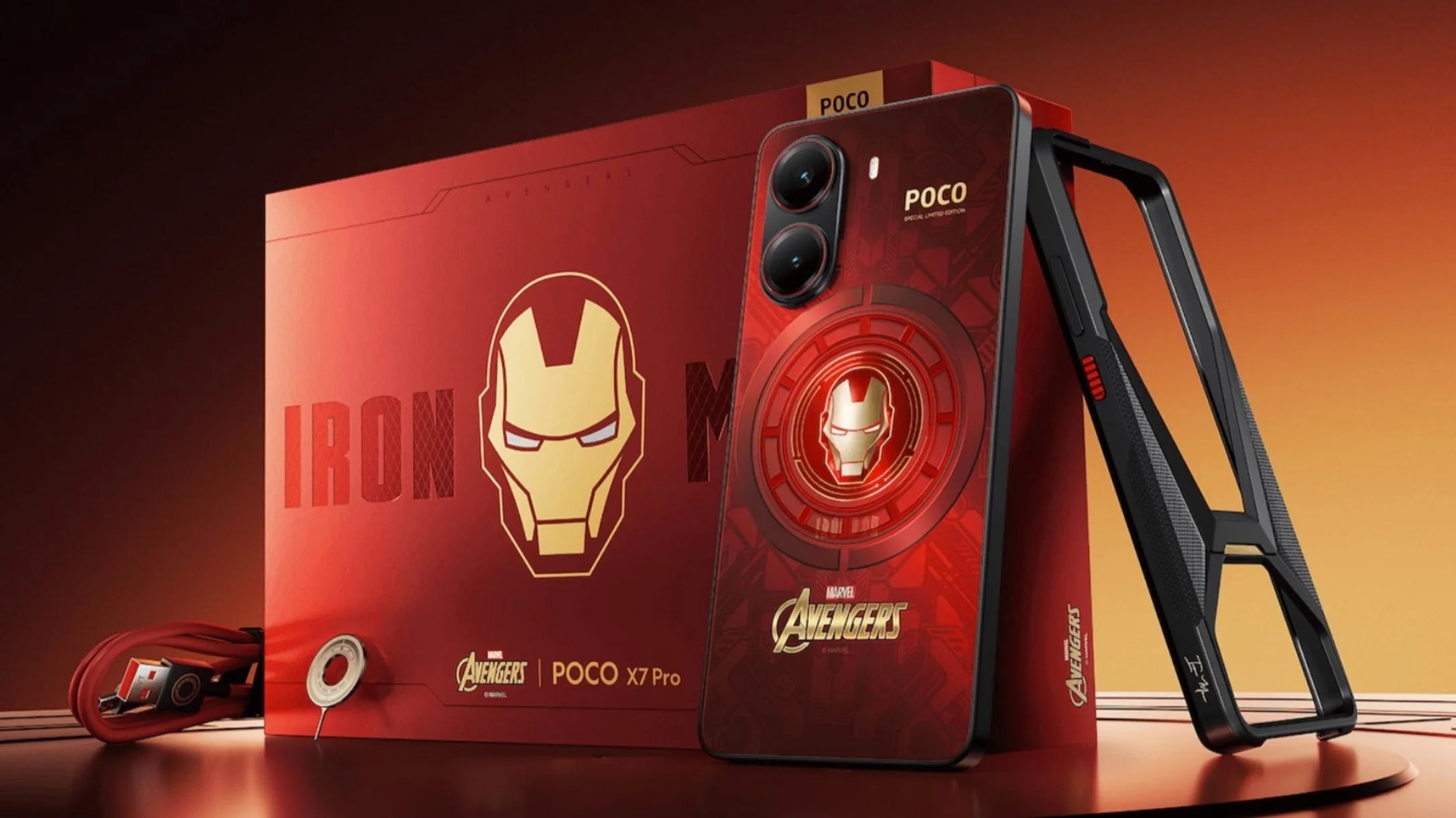 Poco X8 Pro Iron Man Edition -