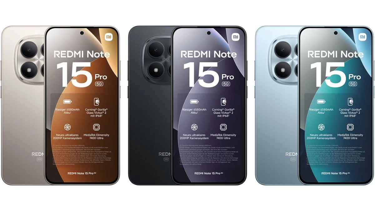 Redmi Note 15 Series -
