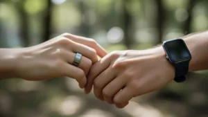 smart rings vs Xiaomi wearables -